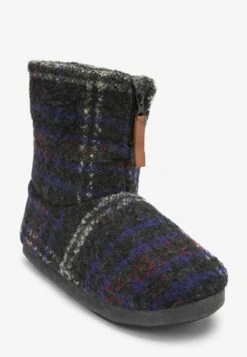 Next ZIP STANDARD - Hausschuh - Grey Red -Next 7dce0ff3b25c4ba98d4c78fe94ef007d