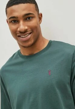 Next REGULAR FIT STAG - T-Shirt Basic - Green -Next 7e29038ef6414e7d93c6f098f28739ab