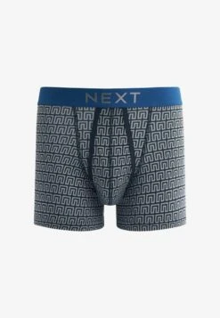 Next A-FRONTS FOUR PACK - Panties - Navy Blue Grey Pattern -Next 7f3a1b7a15bb48d7b9c978d8b0594075