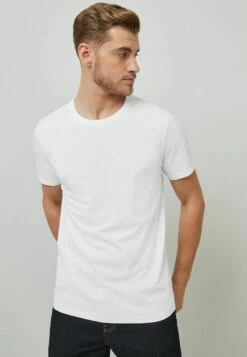 Next 7 PACK - T-Shirt Basic - White Stone Green Grey Grape Navy Blue Tan Brown -Next 7f9cda2a8e234dc293af36923de7e094