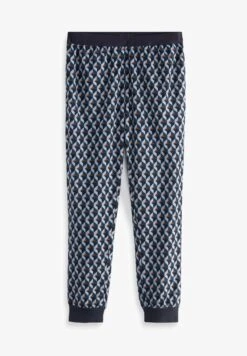 Next MOTIONFLEX COSY CUFFED STANDARD - Nachtwäsche Hose - Blue -Next 7f9ec6afe11f4082b31cb830d6e13d0b