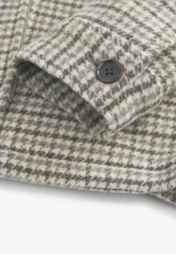 Next UNDYED STANDARD - Leichte Jacke - Neutral Gingham Check -Next 830889a1311042ad955aa7ab2d8a556a