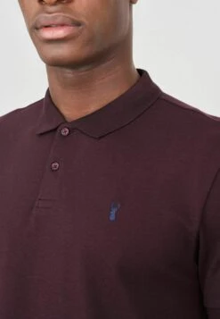 Next PIQUE - Poloshirt - Burgundy Red Fig -Next 83d5727aedc94acbaa152e7aedc095c9