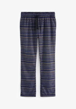 Next MOTION FLEX COSY STANDARD - Nachtwäsche Hose - Blue Fairisle Pattern -Next 83fec02a01b84b7e94f05e6ff28566fd