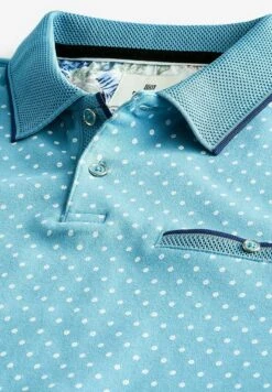 Next GEO PRINT - Poloshirt - Aqua Blue 13 Next GEO PRINT - Poloshirt - Aqua Blue -Next 871c3f7e635049a8b405a518611b19be