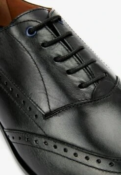 Next WING CAP BROGUES - Schnürer - Black -Next 8d8f55f978fb4a9bac3f30d9af81151c