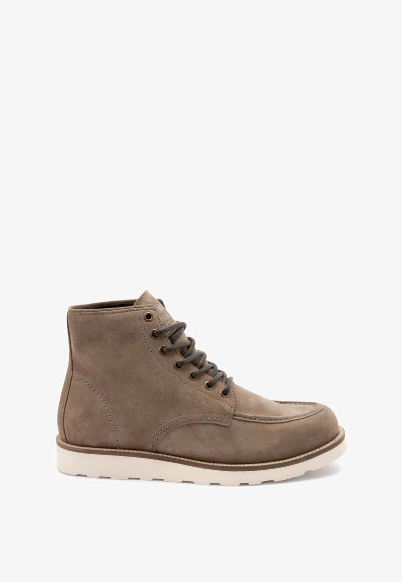 Next APRON MID - Schnürstiefelette - Taupe 4 Next APRON MID - Schnürstiefelette - Taupe – Bild 2