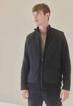 Next STANDARD - Strickjacke - Blue