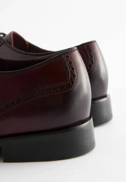 Next SIGNATURE ITALIAN PIPED EDGE BROGUES STANDARD - Business-Schnürer - Burgundy Red -Next 92183b75d6284dad9b357bf54368827e