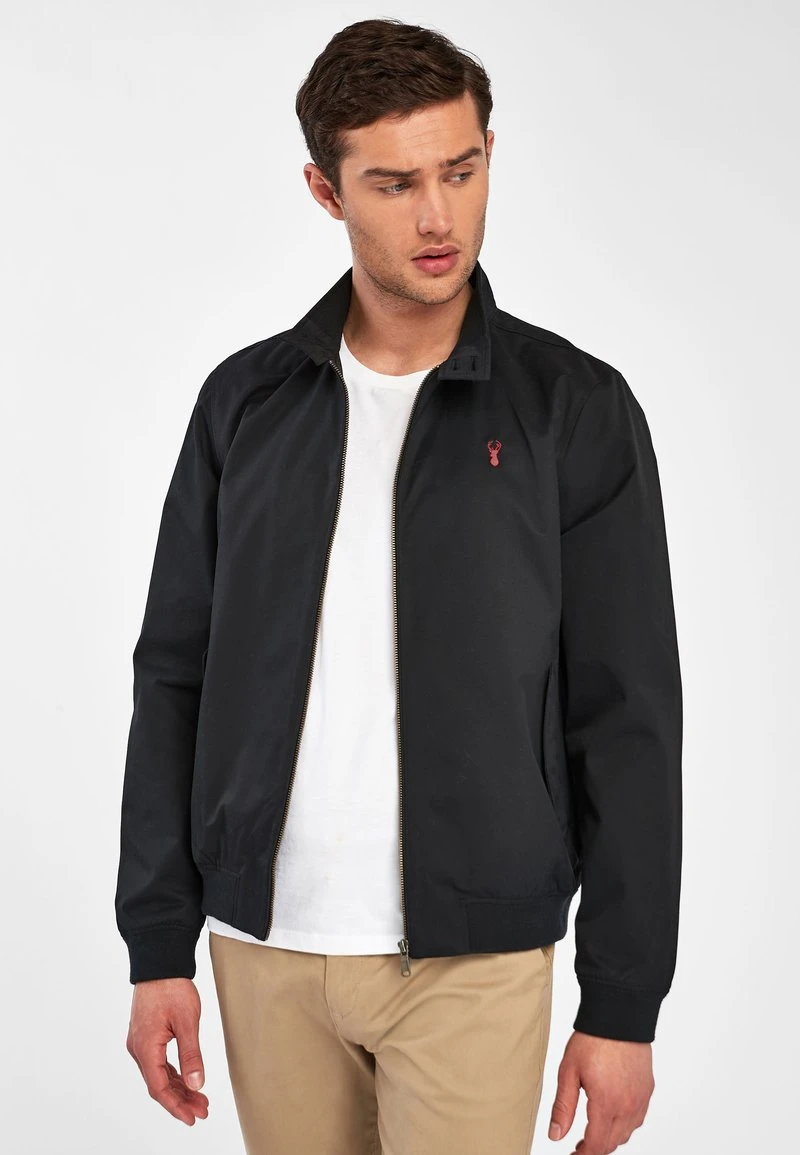 Next STAG HARRINGTON - Übergangsjacke - Black 3 Next STAG HARRINGTON - Übergangsjacke - Black