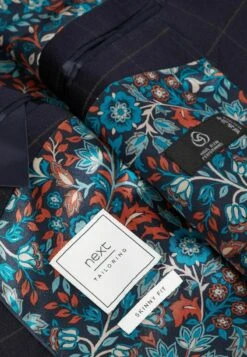 Next WOOL BLEND CHECK - Anzugsakko - Black -Next 94099345e7b745a69d19de09cd2d7048