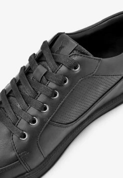 Next TAN PERFORATED TRAINERS - Sneaker Low - Black -Next 959a40fb2ebe40c1b136793dc1832883