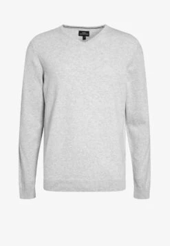 Next V NECK - Strickpullover - Grey 11 Next V NECK - Strickpullover - Grey -Next 95f8f466b9a04c04ae15e2c86c2884d7 1