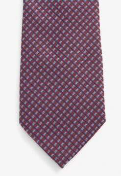 Next PATTERN SET - Krawatte - Red Square Geometric -Next 9815ea3274604faf8476287b53fcc3be