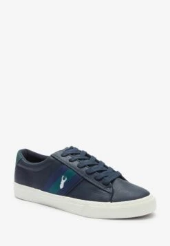 Next STRIPE STAG STANDARD - Sneaker Low - Navy Blue -Next 982e9e4f1ef44d81a0acf922c0d2b9b8