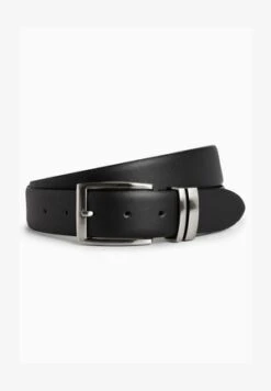 Next BLACK SIGNATURE ITALIAN LEATHER BELT - Gürtel Business - Black -Next 98709d5dfa244c1e9c205791d1697496