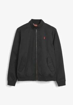 Next SHOWER RESISTANT CHECK HARRINGTON - Übergangsjacke - Black -Next 9b0742492d6e4b8dae1f2e9e521fcf04