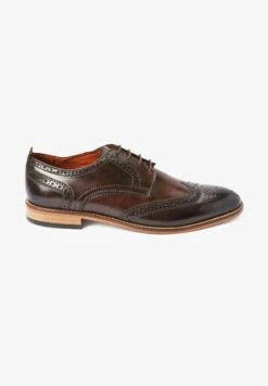 Next CONTRAST BROGUES WIDE FIT - Business-Schnürer - Brown -Next 9c54a38b47af439b9c1df50a3eb81f24 1