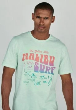 Next PRINT - T-Shirt Print - Mint Green -Next 9e4044a870814a6ab546592137bc2a36