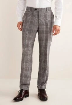 Next NOVA FIDES CHECK SUIT - Anzughose - Grey -Next a1fa4723b982496b81a7b14fe4deb9e4 1