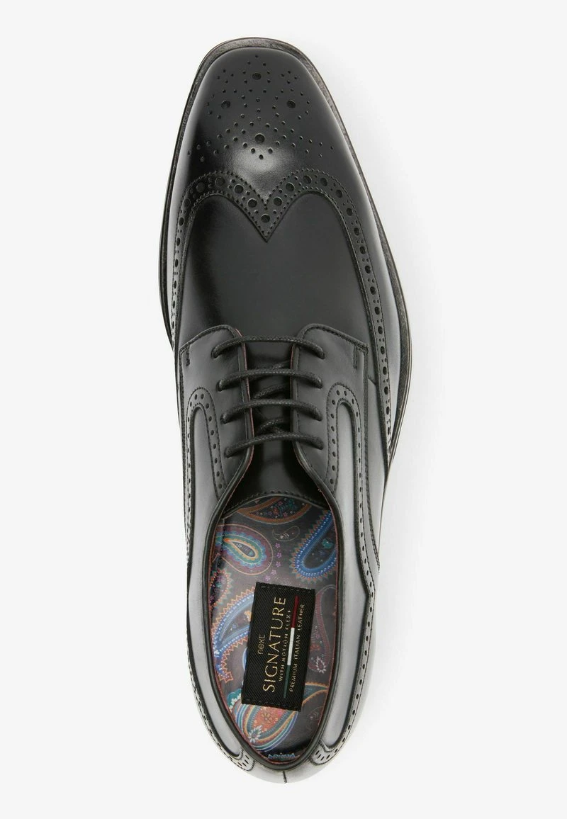 Next SIGNATURE ITALIAN PIPED EDGE BROGUES STANDARD - Business-Schnürer - Black 7 Next SIGNATURE ITALIAN PIPED EDGE BROGUES STANDARD - Business-Schnürer - Black – Bild 5