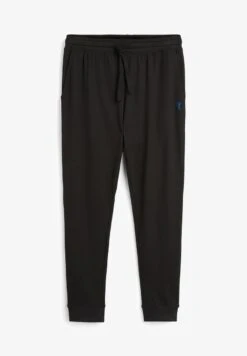 Next LIGHTWEIGHT SLIM CUFFED JOGGERS - Jogginghose - Black