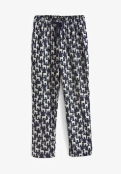 Next MOTION FLEX COSY STANDARD - Nachtwäsche Hose - Blue Fairisle Pattern -Next a42159ee66a940d6aab63276b9e9ffdc