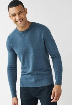 Next SOFT TOUCH - Strickpullover - Cobalt Blue