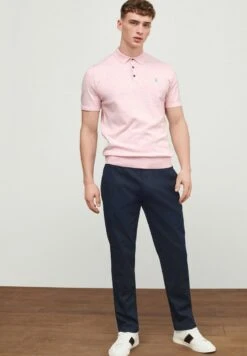 Next SOFT TOUCH STYLE - Stoffhose - Navy Blue