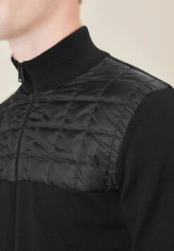 Next QUILTED STANDARD - Strickjacke - Black -Next a73c8c262bb141d0a1cfc99235a654ca