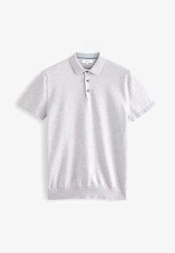 Next SHORT SLEEVE STANDARD - Poloshirt - Light Grey -Next ad4ee6def3594a26b92ac27142154f3e