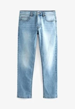 Next MOTION FLEX STRETCH - Jeans Straight Leg - Light Blue -Next aec74e138ef84a15a7c54efcf178c80c