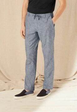 Next Stoffhose - Light Blue