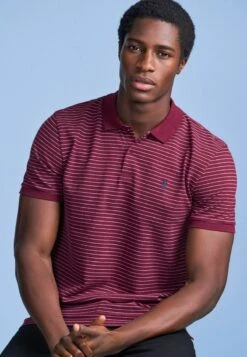Next PIQUE - Poloshirt - Burgundy Red Stripe 10 Next PIQUE - Poloshirt - Burgundy Red Stripe -Next b018d4ecc1da4b0681caa41bc6326eb2