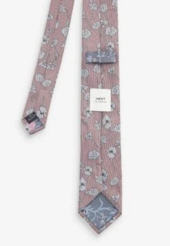 Next PATTERN SLIM - Krawatte - Pink Floral
