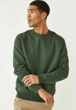 Next STAG CREW STANDARD - Sweatshirt - Green -Next b0ead6b6a571432ab4765450aa0871c8