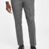 Next TAILORED FIT HERRINGBONE - Stoffhose - Grey