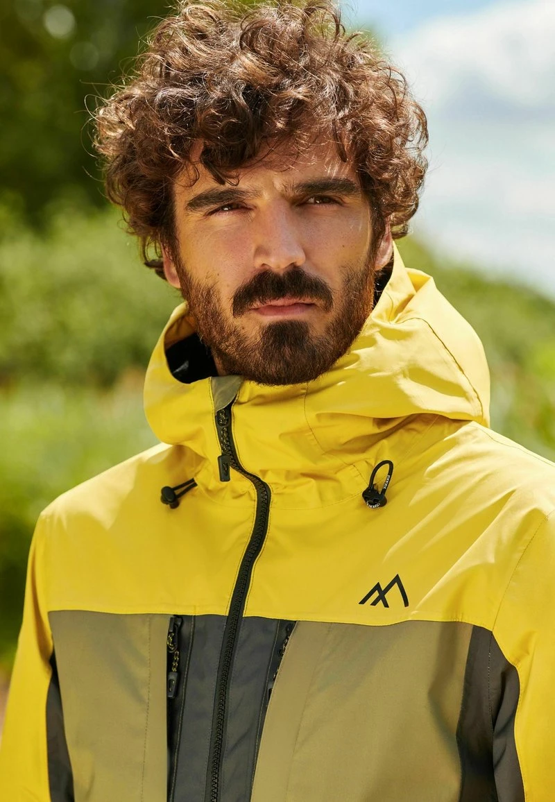 Next LINED WATERPROOF STANDARD - Regenjacke / Wasserabweisende Jacke - Yellow Grey 6 Next LINED WATERPROOF STANDARD - Regenjacke / Wasserabweisende Jacke - Yellow Grey – Bild 4
