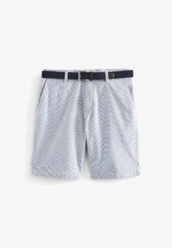 Next STRAIGHT FIT - Shorts - Navy Blue Print -Next b27355c876cd4e25b24d0a1be6fe6d15