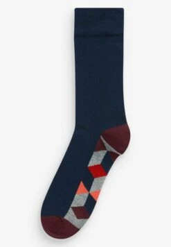 Next FOOTBED 5 PACK - Socken - Navy -Next b4973bb194d040feaec39838da3a1040