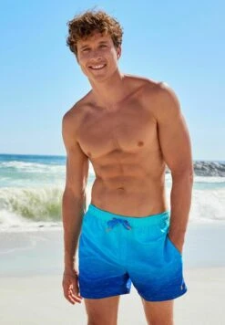 Next PRINTED STANDARD - Badeshorts - Blue Ombre 12 Next PRINTED STANDARD - Badeshorts - Blue Ombre -Next b67a684a577241c094ad32bc73e42bd9 1