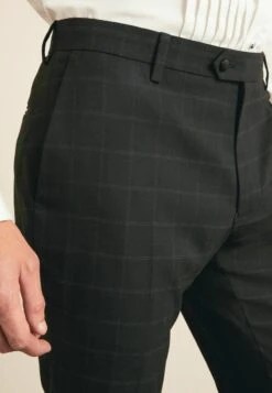 Next CHECK - Chino - Black -Next b7f678ef00114e62807b1e8e48150cda