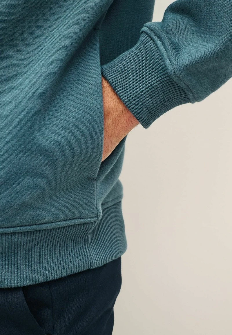 Next BUTTON NECK STANDARD - Sweatshirt - Blue 6 Next BUTTON NECK STANDARD - Sweatshirt - Blue – Bild 4