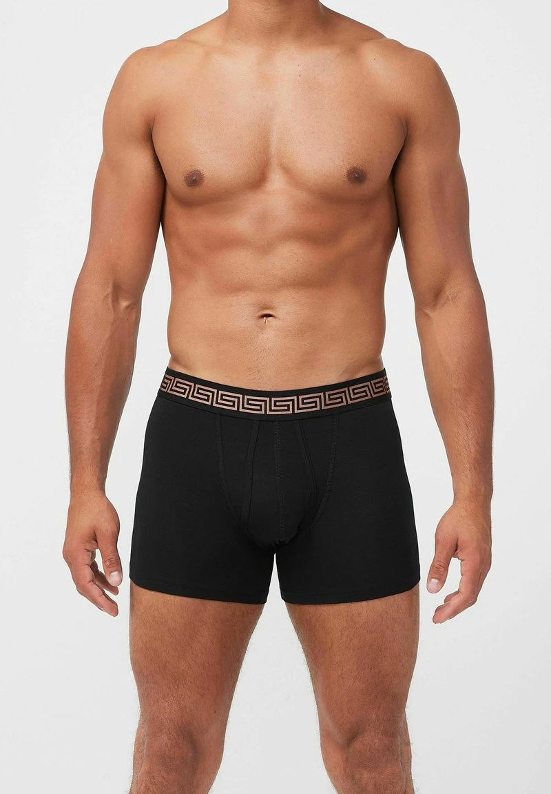 Next 4 PACK - Panties - Black Metallic Pattern Waistband 3 Next 4 PACK - Panties - Black Metallic Pattern Waistband