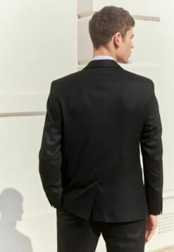 Next SHAWL COLLAR SLIM FIT - Anzugsakko - Black -Next b98b28d694c745c3a2487a5292679158