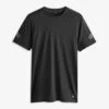 Next ACTIVE GYM SHORT SLEEVE - T-Shirt Basic - Black -Next bb11dc8bdc6b467ca68391a499666481