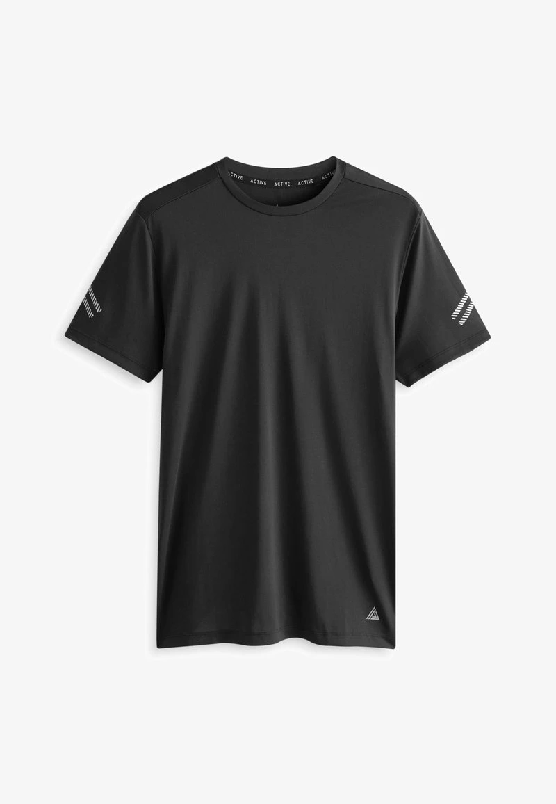 Next ACTIVE GYM SHORT SLEEVE - T-Shirt Basic - Black 3 Next ACTIVE GYM SHORT SLEEVE - T-Shirt Basic - Black