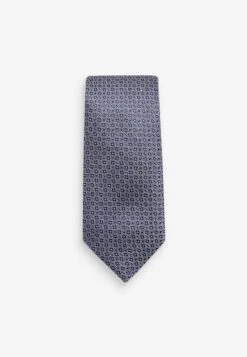 Next SIGNATURE MADE IN ITALY - Krawatte - Silver Grey Geometric -Next bd05d16e173c416db2339c87124f20be