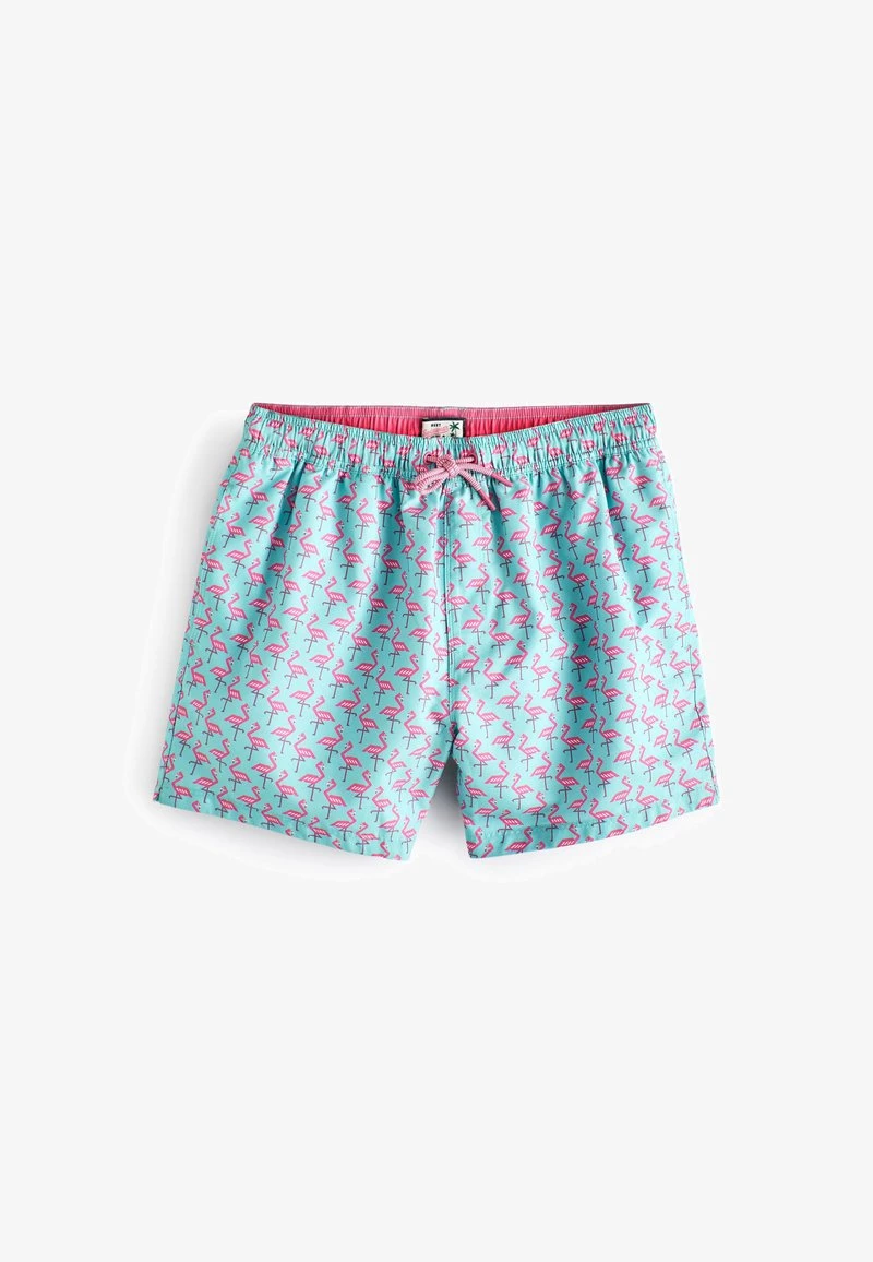 Next PRINTED STANDARD - Badeshorts - Blue Pink Flamingo Geo 7 Next PRINTED STANDARD - Badeshorts - Blue Pink Flamingo Geo – Bild 5