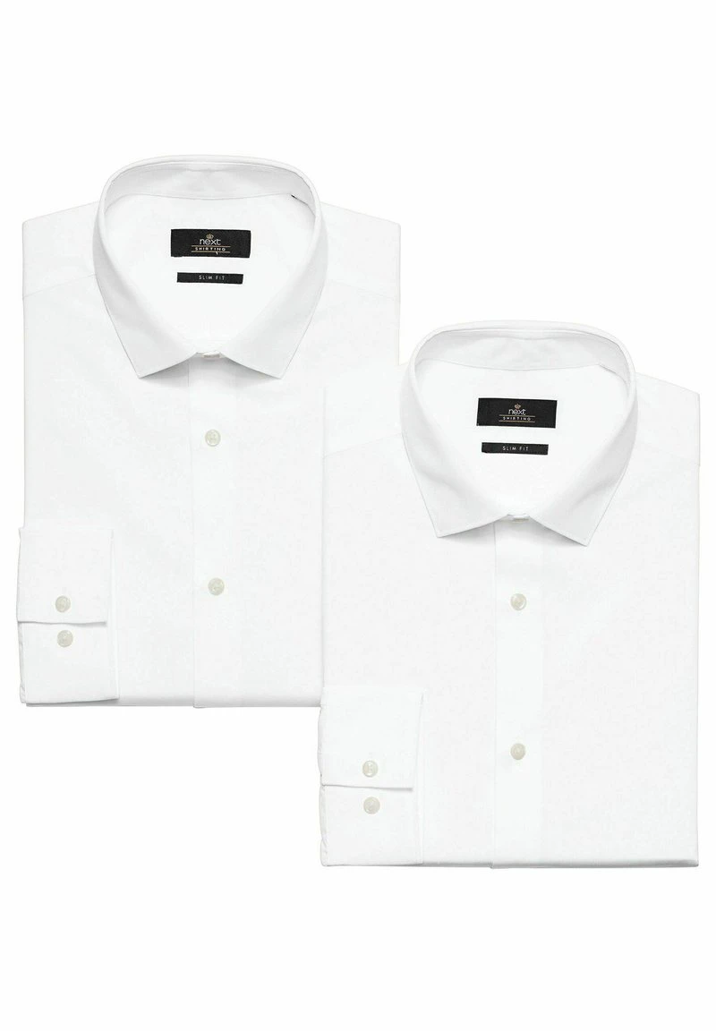 Next TWO PACK - Businesshemd - White 4 Next TWO PACK - Businesshemd - White – Bild 2